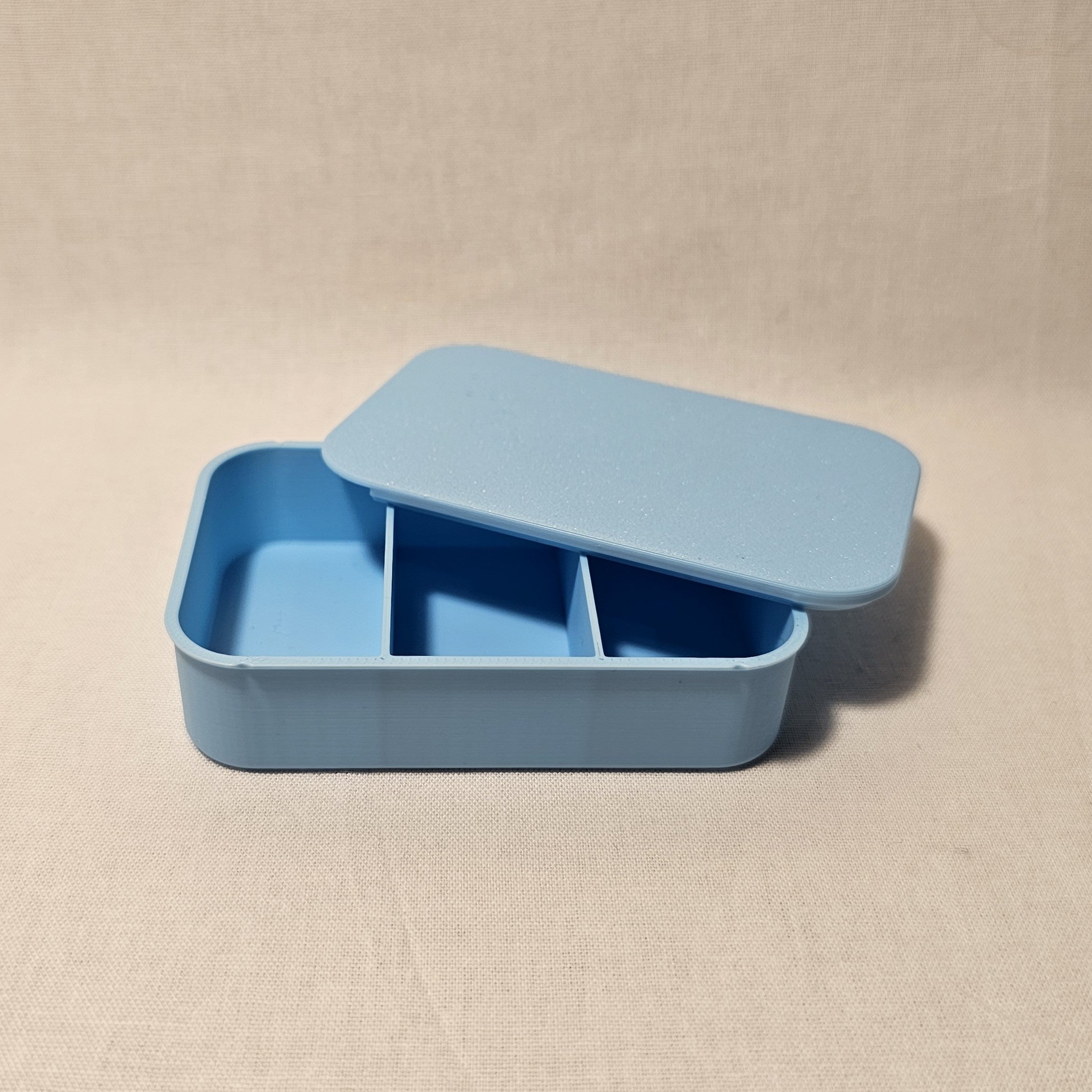 Slide Box - Three Compartment
